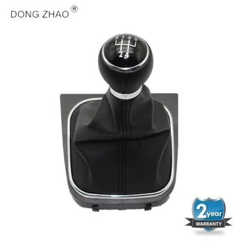 For VW Golf 5 MK5 R32 For GTI 2004 2005 2006 2007 2008 2009 Car-Stying 5 Speed Car Gear Stick Level Shift Knob With Leather Boot 
For VW Golf 5 MK5 R32 For GTI 2004 2005 2006 2007 2008 2009 Car-Stying 5 Speed Car Gear Stick Level Shift Knob With Leather Boot