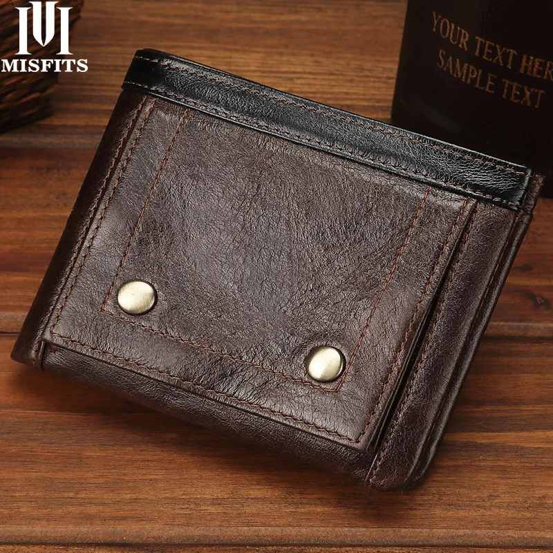 MISFITS Multifunction Wallet Genuine Leather Men Wallets Short Male Purse Card Holder Wallet Men Vintage High Quality
MISFITS Multifunction Wallet Genuine Leather Men Wallets Short Male Purse Card Holder Wallet Men Vintage High Quality