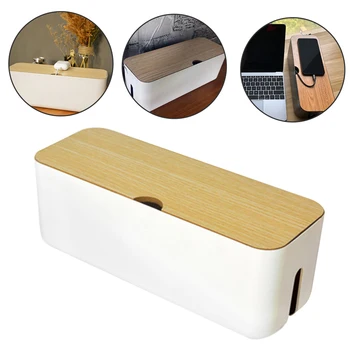 Cable Management Box Cord Organizer Box Power Strip Surge Protector Cover TV Cord Box for Home Office
Cable Management Box Cord Organizer Box Power Strip Surge Protector Cover TV Cord Box for Home Office