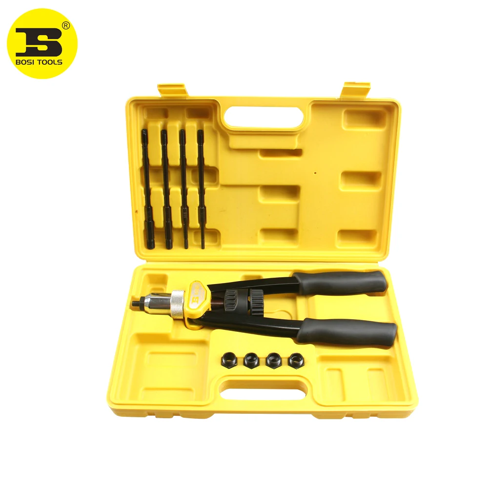 BOSI 9PC manual heavy duty rivet nut gun for M5,M6,M8,M10,M12
BOSI 9PC manual heavy duty rivet nut gun for M5,M6,M8,M10,M12