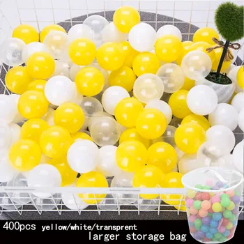 400 pcs/lot Water Pool Ocean Wave Ball Baby Toys Eco-Friendly Colored Soft Plastic Stress Air Ball Fun Kid Toys With Storage Bag
400 pcs/lot Water Pool Ocean Wave Ball Baby Toys Eco-Friendly Colored Soft Plastic Stress Air Ball Fun Kid Toys With Storage Bag