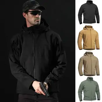 2019 molecular composite fabric softshell windbreaker camouflage waterproof man Thermal Hoodie Jackets Tactical military uniform
2019 molecular composite fabric softshell windbreaker camouflage waterproof man Thermal Hoodie Jackets Tactical military uniform