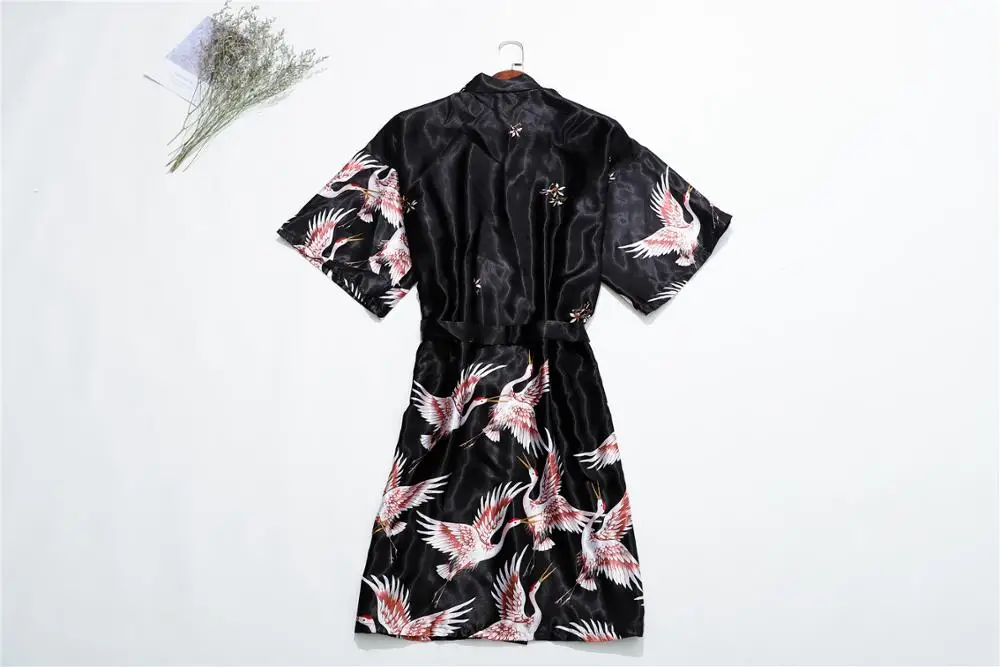 

2020 Japanese Style Silk Pajamas for Women Nightgown Pyjamas Woman Elegance Nightdress girls Homewear Ladies Sleepwear Sets