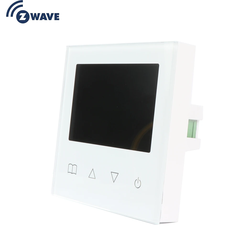ZWave Plus Smart Thermostat Temperature Controller for Water/Electric floor Heating RU 869MHZ
ZWave Plus Smart Thermostat Temperature Controller for Water/Electric floor Heating RU 869MHZ