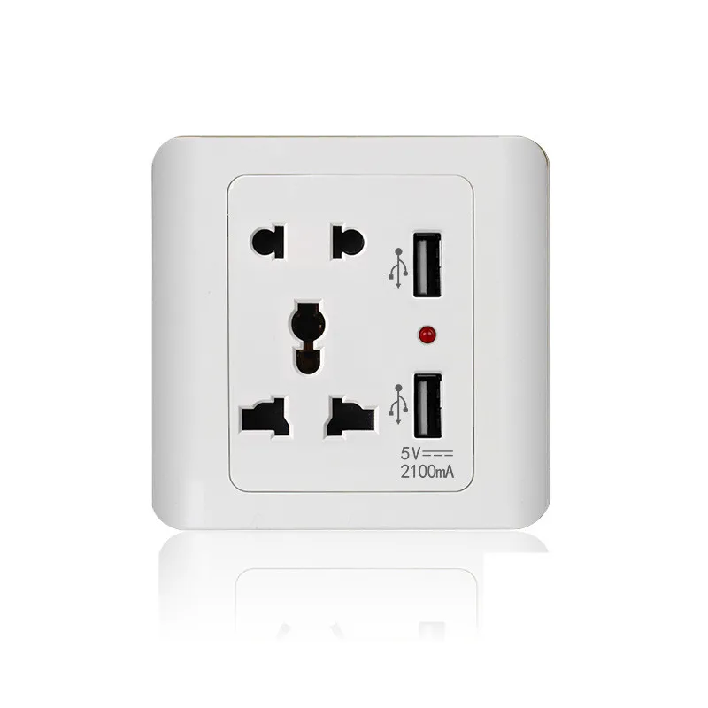 Multifunctional five hole USB socket British standard multifunctional USB socket 86 type multifunctional socket
Multifunctional five hole USB socket British standard multifunctional USB socket 86 type multifunctional socket