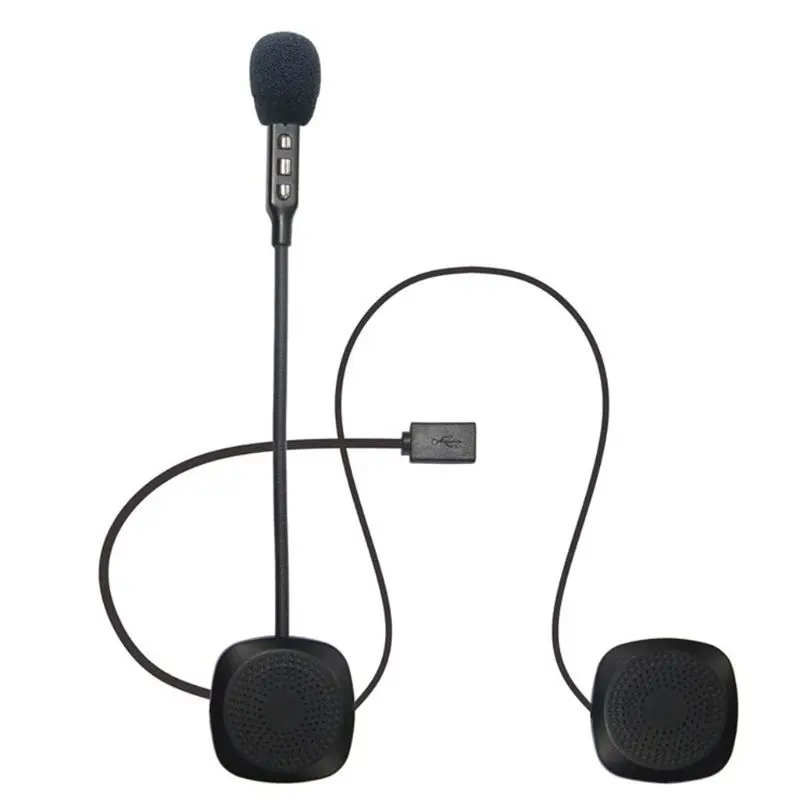 1Set Motorcycle Wireless Bluetooth Headphones Hands-free Helmet Headset Intercom