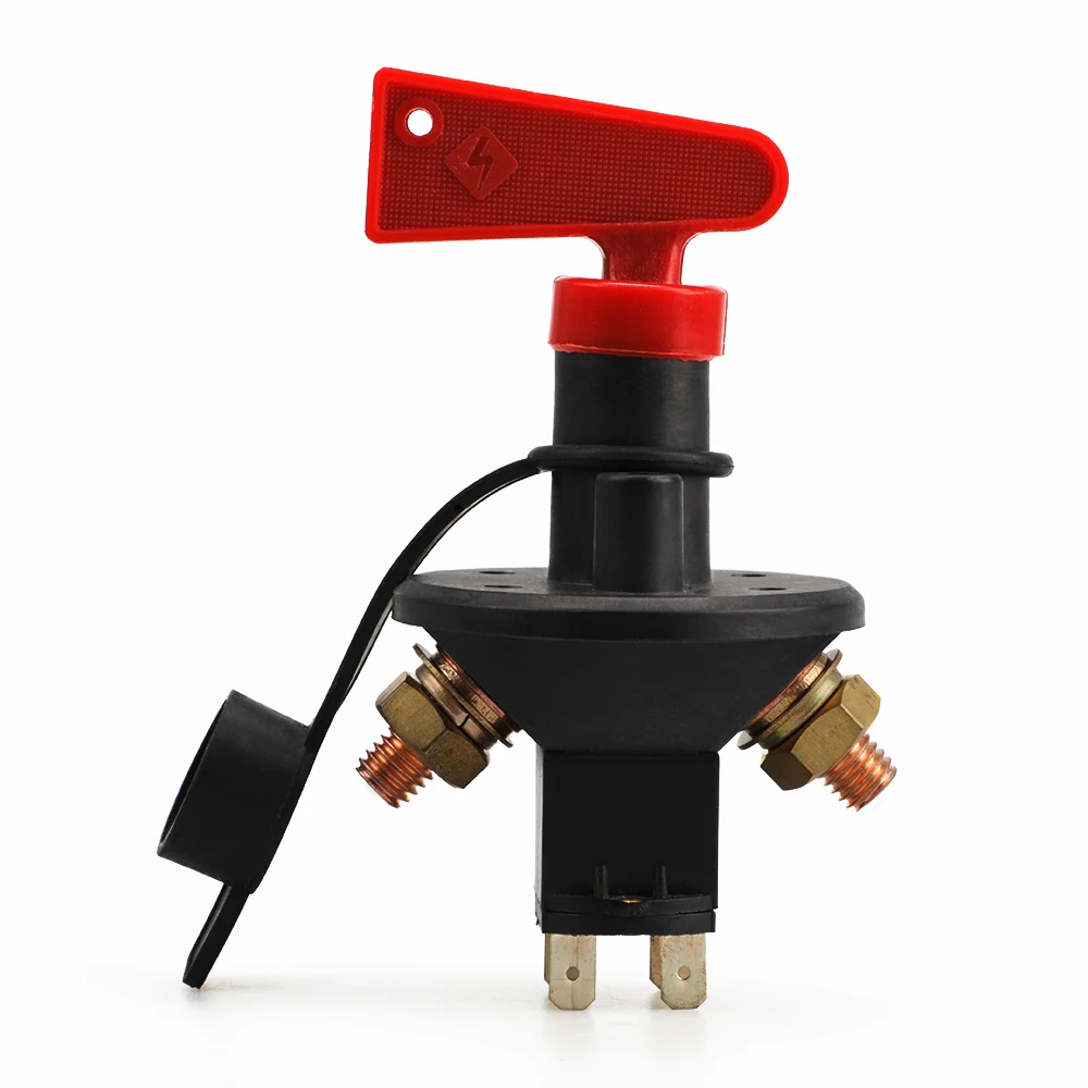 Universal 12/24V Interior Parts 4 Terminals Battery Isolator Master Power Isolator Cut Out/Off Kill Switch Car Race Rally
Universal 12/24V Interior Parts 4 Terminals Battery Isolator Master Power Isolator Cut Out/Off Kill Switch Car Race Rally