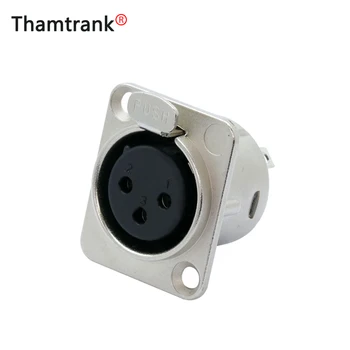 10pcs/lot 3/4/5 Pins XLR Female Jack Panel Mount Nickel Plated XLR Socket Chassis Microphone MIC Cable Terminal Wire Connector
10pcs/lot 3/4/5 Pins XLR Female Jack Panel Mount Nickel Plated XLR Socket Chassis Microphone MIC Cable Terminal Wire Connector