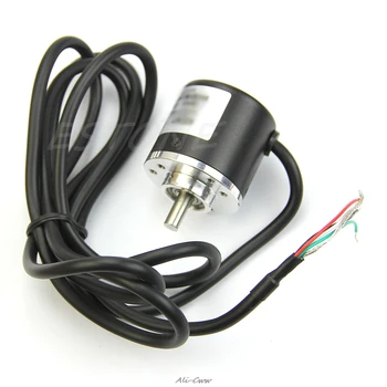 360P/R Incremental Rotary Encoder AB phase encoder 6mm Shaft W coupling New
