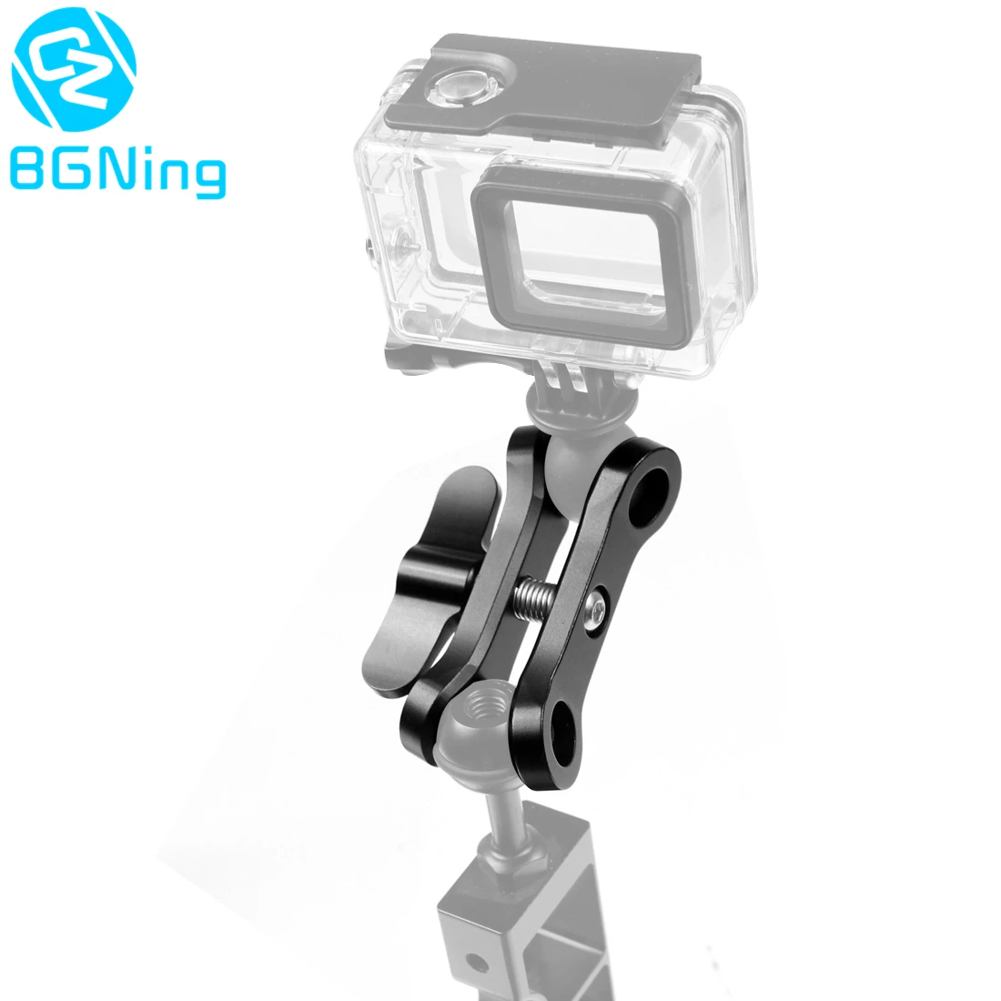 BGNING CNC Butterfly Clip Clamp Diving Light Connector Ball Head Mount Tripod Adapter for Go Pro 7 Sports SLR Cameras Underwater
BGNING CNC Butterfly Clip Clamp Diving Light Connector Ball Head Mount Tripod Adapter for Go Pro 7 Sports SLR Cameras Underwater