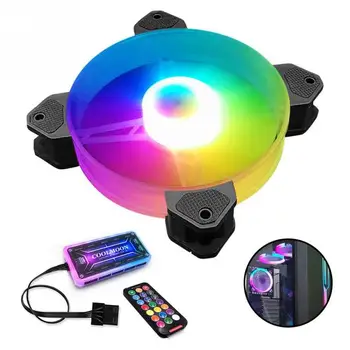 Durable Computer Case Fan LED RGB Chassis 120mm Cooler Small Remote Control Non-Slip PC Cooling Adjustable Quiet Accessories
Durable Computer Case Fan LED RGB Chassis 120mm Cooler Small Remote Control Non-Slip PC Cooling Adjustable Quiet Accessories