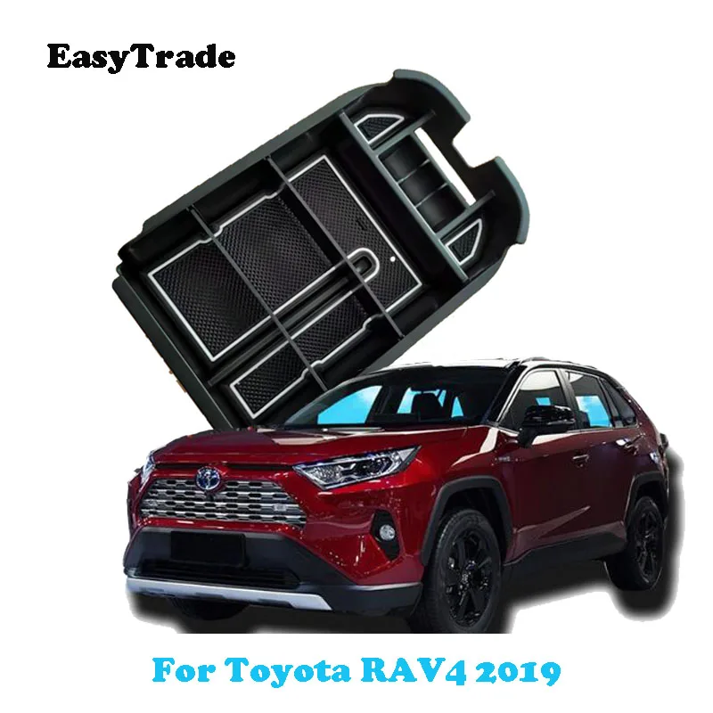 Car Central Armrest Box For Toyota RAV4 RAV 4 2019 2020 Storage Stowing Tidying Styling Auto Accessories | Автомобили и мотоциклы