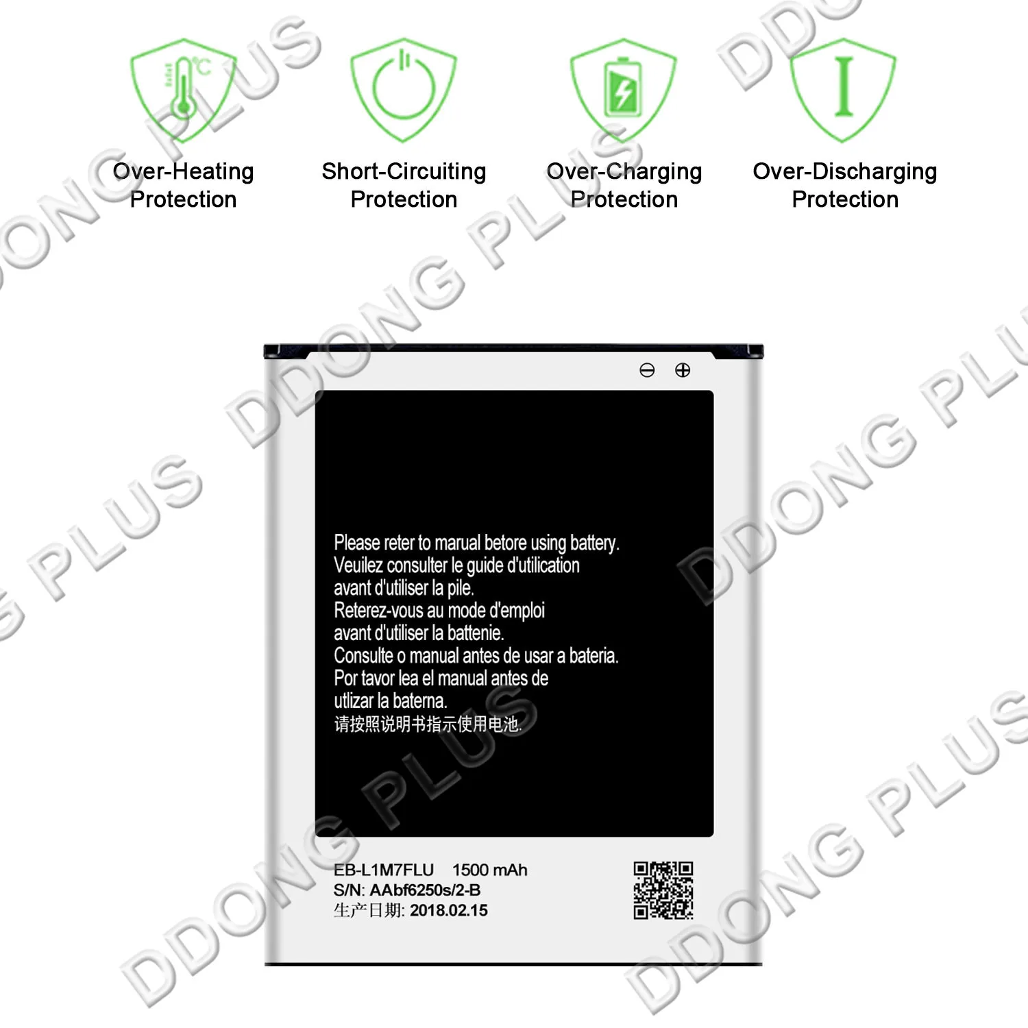Аккумулятор EB-L1M7FLU для Samsung Galaxy S3 Mini i8190 GT-I8190 аккумулятор EB425161LU запасная часть