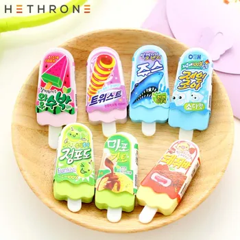 Hethrone 1Pcs Creative Ice cream shape Pencil Eraser gustless Cartoon Cute stationery erasers Durable Flexible Rubber Gift for k 
Hethrone 1Pcs Creative Ice cream shape Pencil Eraser gustless Cartoon Cute stationery erasers Durable Flexible Rubber Gift for k