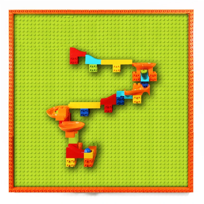 32Pcs/lot Duplo Building Block Wall BasePlate Designer Marble Race Run Blocks Educational Toys For Kids Christmas Gift
32Pcs/lot Duplo Building Block Wall BasePlate Designer Marble Race Run Blocks Educational Toys For Kids Christmas Gift