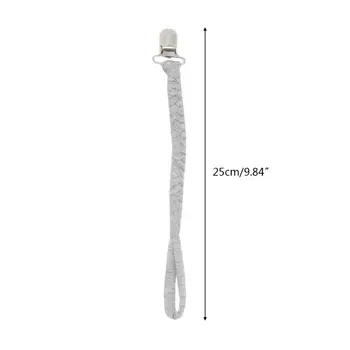 4Pcs Baby Pacifier Clip Chain Cotton Holder Soother for Infant Chew Teething Toy C6UF
4Pcs Baby Pacifier Clip Chain Cotton Holder Soother for Infant Chew Teething Toy C6UF
