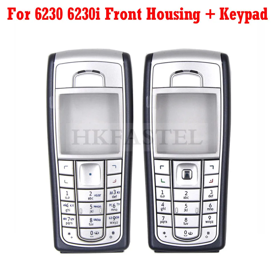 Новый оригинальный корпус для Nokia 6230 6230i мобильный телефон передняя крышка с ЖК