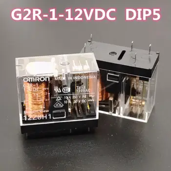 5Pcs/Lot Relay G2R-1-12V G2R-1-DC12V G2R-1-12VDC 12V 5PIN New And Original
5Pcs/Lot Relay G2R-1-12V G2R-1-DC12V G2R-1-12VDC 12V 5PIN New And Original