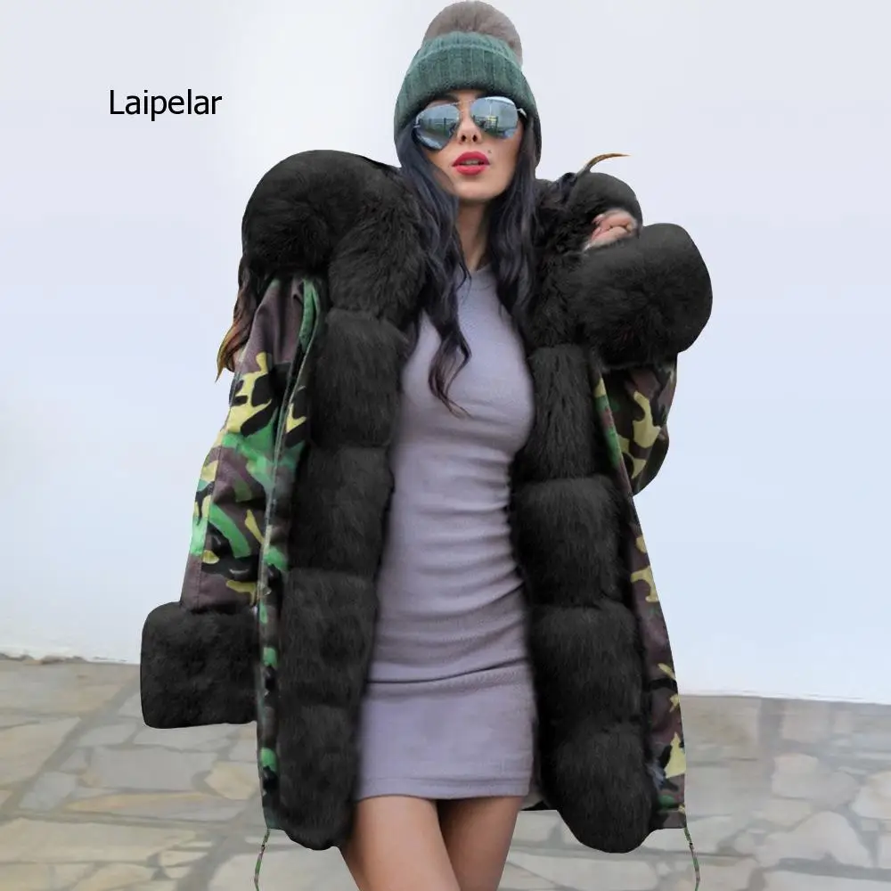 Women Winter Cotton Padded with High Quality Fur Clothes Elegant Ladies Warmth Jacket Coat
Women Winter Cotton Padded with High Quality Fur Clothes Elegant Ladies Warmth Jacket Coat