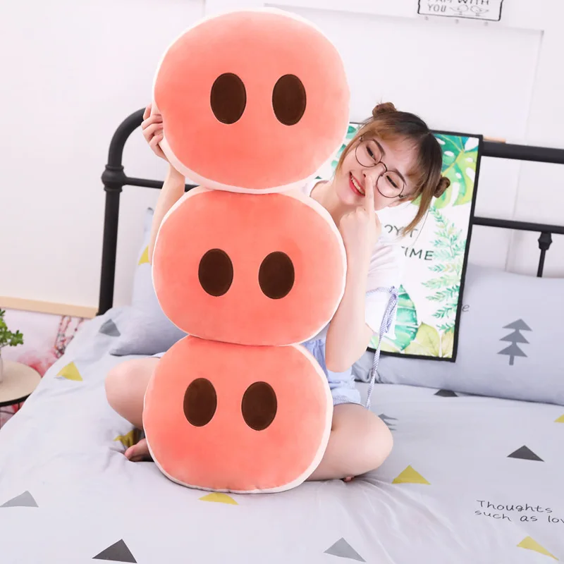 Creative Cute down Cotton Pig Nose Pillow Plush Toy Sofa Seat Cushion Backrest Birthday Gift Girl'S
Creative Cute down Cotton Pig Nose Pillow Plush Toy Sofa Seat Cushion Backrest Birthday Gift Girl'S