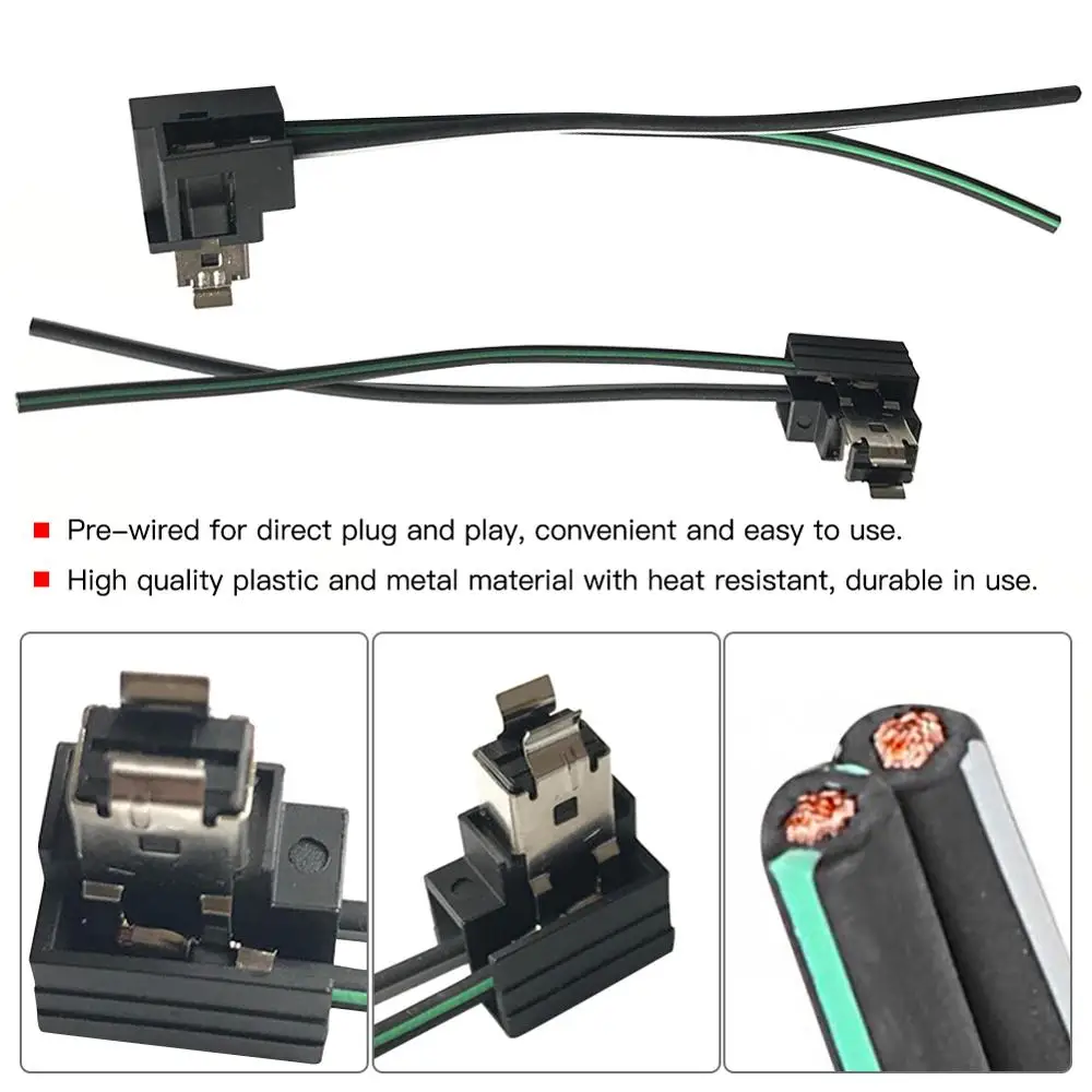 2 Pcs Wiring Harness Car Headlight Socket Plug Connector Adapter Headlight Bulb Socket H1 Halogen LED Bulb Wiring Harness
2 Pcs Wiring Harness Car Headlight Socket Plug Connector Adapter Headlight Bulb Socket H1 Halogen LED Bulb Wiring Harness