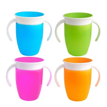 360 Degree Auto Lock 240ml/8oz Anti Leaking Baby Water Drinking Trainer Magic Cup Humanized Handles Bright Color Kids Accessory
360 Degree Auto Lock 240ml/8oz Anti Leaking Baby Water Drinking Trainer Magic Cup Humanized Handles Bright Color Kids Accessory