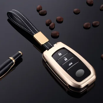 Aluminum Alloy Car Key Cover Car Holder Shell Accessories Case Auto Protection For Toyota CROWN Camry COROLLA
Aluminum Alloy Car Key Cover Car Holder Shell Accessories Case Auto Protection For Toyota CROWN Camry COROLLA