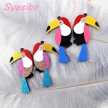 (1pair)70mm Acrylic Toucan Bird For Earrings Vintage Mom Girl Earrings Gift High Quality Acrylic Glitter Laser Cutout-AC1617
(1pair)70mm Acrylic Toucan Bird For Earrings Vintage Mom Girl Earrings Gift High Quality Acrylic Glitter Laser Cutout-AC1617