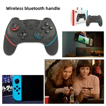 Wireless-Bluetooth Gamepad For Nintend Switch Pro NS-Switch Pro Game joystick Controller For Switch Console with 6-Axis Handle
Wireless-Bluetooth Gamepad For Nintend Switch Pro NS-Switch Pro Game joystick Controller For Switch Console with 6-Axis Handle