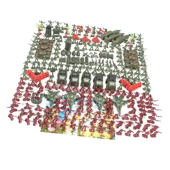 307 Pcs Mini 4.5cm Military Soldier Playset Army Men Play Army Action Figures Battle Military Playset w/Tanks Bucket 
307 Pcs Mini 4.5cm Military Soldier Playset Army Men Play Army Action Figures Battle Military Playset w/Tanks Bucket
