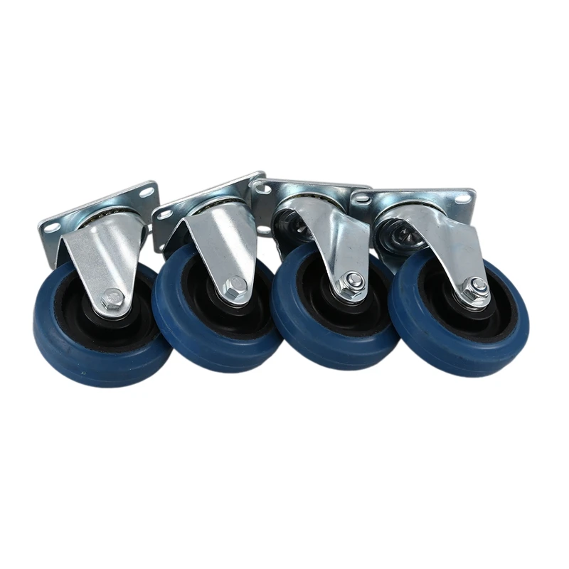 4-Pack Small Caster Rotary Disc Caster Swivel Caster Industrial Caster Blue Polyurethane Wheel
4-Pack Small Caster Rotary Disc Caster Swivel Caster Industrial Caster Blue Polyurethane Wheel