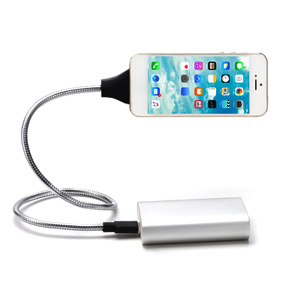 USB Charging Data Cable 2 in 1 Lazy Bracket Palms Shape Charger Cord Stand Dock Flexible for Lightning/Micro USB/Type C Port
USB Charging Data Cable 2 in 1 Lazy Bracket Palms Shape Charger Cord Stand Dock Flexible for Lightning/Micro USB/Type C Port