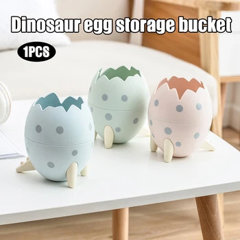 Trash Can Dinosaur Egg Desktop Storage Bucket Clamshell Large Capacity Multifunctional Compact Sorting Trash XHC88
Trash Can Dinosaur Egg Desktop Storage Bucket Clamshell Large Capacity Multifunctional Compact Sorting Trash XHC88