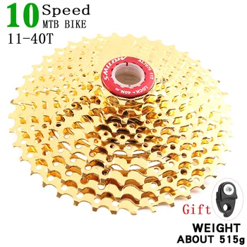 SMLLOW Cassette Flywheel 10-speed 11T-40T Mountain Bike Chrome-molybdenum Steel MTB Bicycle Parts Hot Sale 
SMLLOW Cassette Flywheel 10-speed 11T-40T Mountain Bike Chrome-molybdenum Steel MTB Bicycle Parts Hot Sale