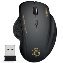 Wireless Mouse Ergonomic Computer Mouse PC Optical Mause with USB Receiver 6 buttons 2.4Ghz Wireless Mice 1600 DPI For Laptop
Wireless Mouse Ergonomic Computer Mouse PC Optical Mause with USB Receiver 6 buttons 2.4Ghz Wireless Mice 1600 DPI For Laptop