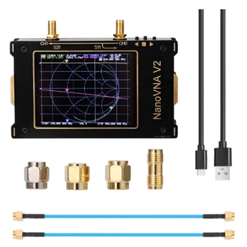 SAA-2 NanoVNA V2 3G Vector Network Analyzer 3.2 Inch Antenna Analyzer Shortwave HF VHF UHF Measurement Duplex Filter
SAA-2 NanoVNA V2 3G Vector Network Analyzer 3.2 Inch Antenna Analyzer Shortwave HF VHF UHF Measurement Duplex Filter