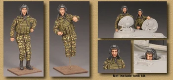 1/35 modern Tank Crew (2 figures & 1 bust) Resin figure Model kits Miniature gk Unassembly Unpainted 
1/35 modern Tank Crew (2 figures & 1 bust) Resin figure Model kits Miniature gk Unassembly Unpainted
