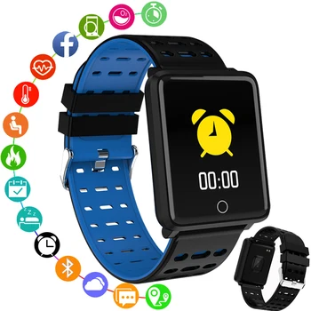 NEW Sport Watch Smart Wearable Bluetooth Wristband Color Screen Heart Rate Monitor Sleep Tracking Pedometer Watch for Men Women
NEW Sport Watch Smart Wearable Bluetooth Wristband Color Screen Heart Rate Monitor Sleep Tracking Pedometer Watch for Men Women