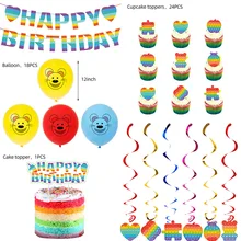 64PCS Happy Birthday Balloons Set Last Mice Lost Theme Baby Shower Wedding Party Supplies Decor Cake Topper Disposable Tableware
64PCS Happy Birthday Balloons Set Last Mice Lost Theme Baby Shower Wedding Party Supplies Decor Cake Topper Disposable Tableware