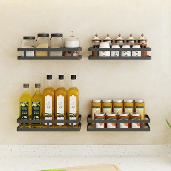 2020New 7 Sizes Wall Mounted Storage Rack Stainless Steel Punch Free Seasoning Rack Bathroom Makeup Shelf Kitchen Organizer
2020New 7 Sizes Wall Mounted Storage Rack Stainless Steel Punch Free Seasoning Rack Bathroom Makeup Shelf Kitchen Organizer