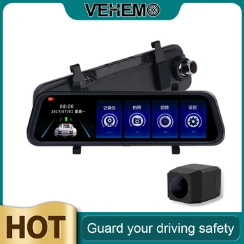 ☆VEHEMO ☆ 2020 Car Video Recorder Dual Lens Stream Media Rearview Mirror Dash Camera Driving Recorder Camera Night Vision
☆VEHEMO ☆ 2020 Car Video Recorder Dual Lens Stream Media Rearview Mirror Dash Camera Driving Recorder Camera Night Vision