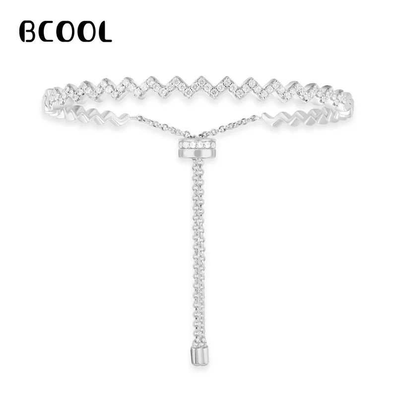 BCOOL Fashion Charm High Quality Original 1:1 Bracelet, Suitable For Women's "z" Shaped Adjustable Bracelet Jewelry Gift.
BCOOL Fashion Charm High Quality Original 1:1 Bracelet, Suitable For Women's "z" Shaped Adjustable Bracelet Jewelry Gift.