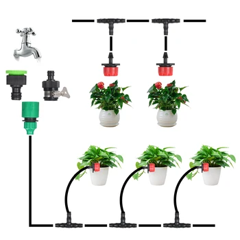 Hot Garden Watering System 15m Automatic Micro Drip Irrigation System Garden Irrigation System Spray Self Watering Kits
Hot Garden Watering System 15m Automatic Micro Drip Irrigation System Garden Irrigation System Spray Self Watering Kits