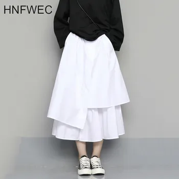 High Elastic Waist Black Asymmetrical Split Temperament Half-body Skirt Women Fashion Tide New Spring Autumn 2020 V563
High Elastic Waist Black Asymmetrical Split Temperament Half-body Skirt Women Fashion Tide New Spring Autumn 2020 V563