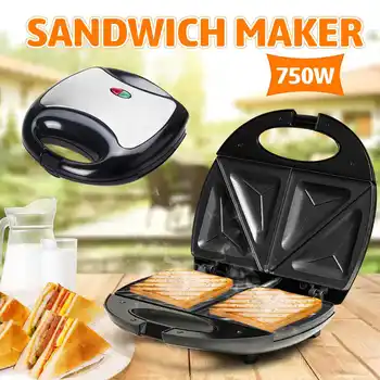 750W Multifunction Electric Eggs Sandwich Maker Non stick Mini Bread Grill Waffle Crepe Toaster Pancake Baking Breakfast Machine
750W Multifunction Electric Eggs Sandwich Maker Non stick Mini Bread Grill Waffle Crepe Toaster Pancake Baking Breakfast Machine