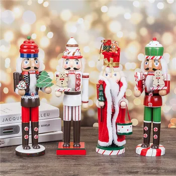 35cm Wood Nutcracker Puppet Soldier Shape Classic Hand Painting Puppet Home Office Mall Window Decor Christmas Gift Kids Toy
35cm Wood Nutcracker Puppet Soldier Shape Classic Hand Painting Puppet Home Office Mall Window Decor Christmas Gift Kids Toy