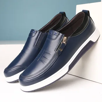Big Size Men Casual Leather Shoes Man Loafers Fashion Zip Man Leather Shoe Zapatos De Hombre De Vestir Formal Mens Loafer Shoes
Big Size Men Casual Leather Shoes Man Loafers Fashion Zip Man Leather Shoe Zapatos De Hombre De Vestir Formal Mens Loafer Shoes