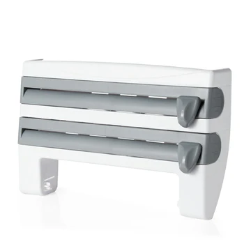 Multipurpose Shelf Storage Box Paper Holder Plastic Wrap Cutter Dispenser Preservative Film Cutter Kitchen Tool QJS Shop
Multipurpose Shelf Storage Box Paper Holder Plastic Wrap Cutter Dispenser Preservative Film Cutter Kitchen Tool QJS Shop
