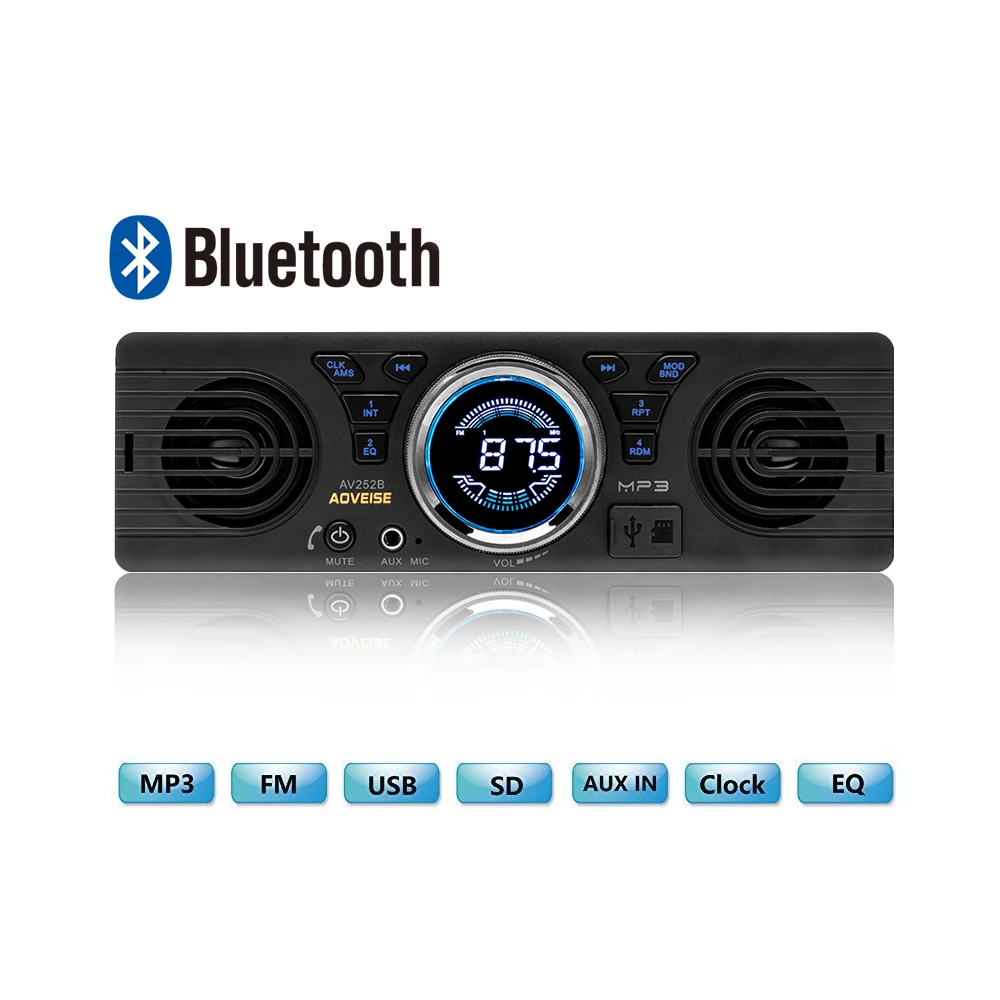 Autoradio 1 Din Car Radio 12V Bluetooth 2.1+EDR Vehicle Electronics MP3 Audio Player Car Stereo FM Radio with USB/TF Card
Autoradio 1 Din Car Radio 12V Bluetooth 2.1+EDR Vehicle Electronics MP3 Audio Player Car Stereo FM Radio with USB/TF Card