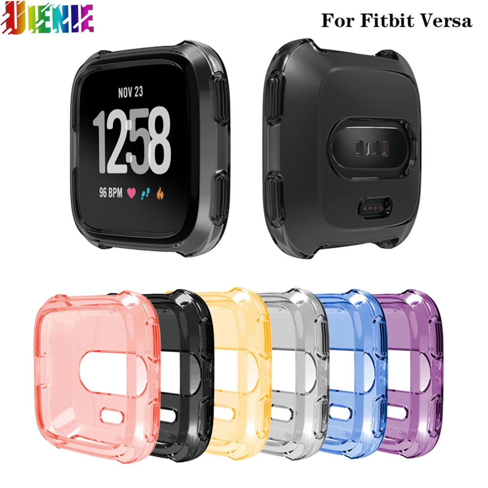 New Soft TPU Protector Case Ultra-thin Estuche Watch Cover Bumper Cover Fundas Smart Watch Accessories For Fitbit Versa Watch
New Soft TPU Protector Case Ultra-thin Estuche Watch Cover Bumper Cover Fundas Smart Watch Accessories For Fitbit Versa Watch
